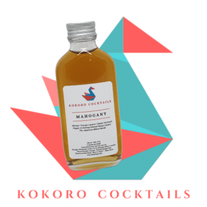 Kokoro Cocktail with whisky, spices and The Japanese Bitters Hinoki